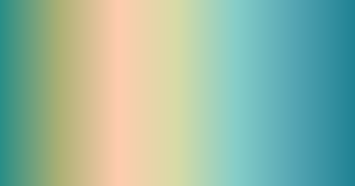 พาเลตต์สีเขียวหัวเป็ด พีช และฟ้าอ่อน