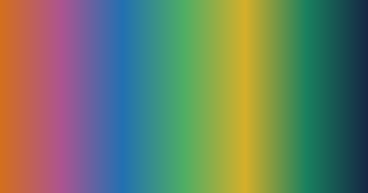 พาเลตต์สีสีรุ้งจากชมพูถึงกรมท่า