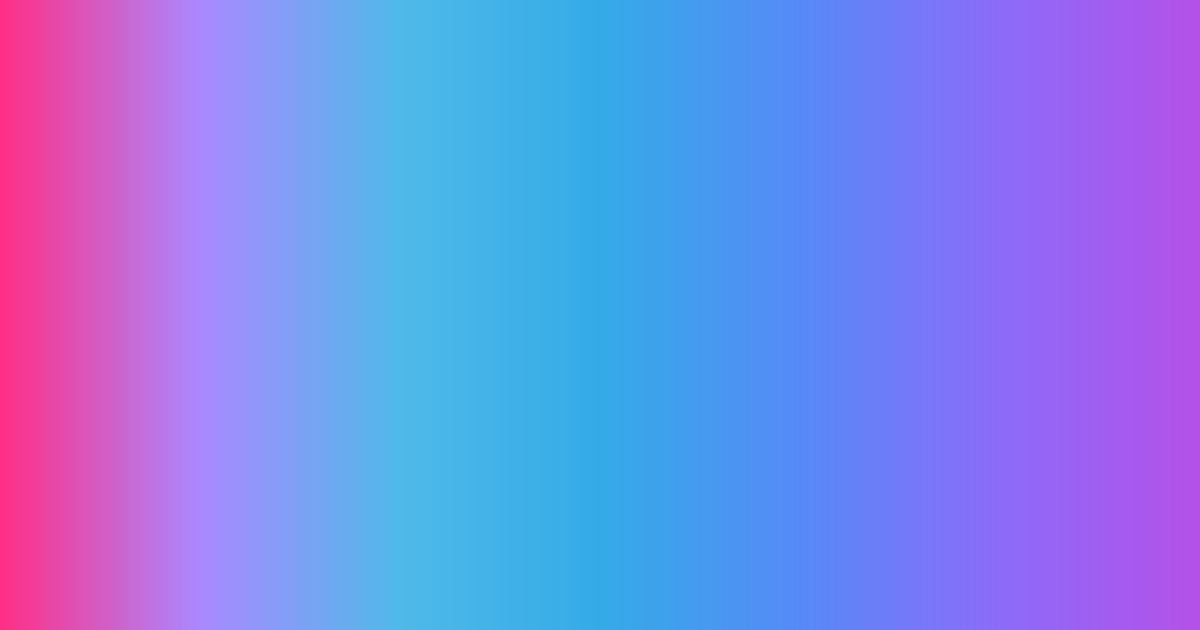 Vivid tritone pink, purple and blue color palette
