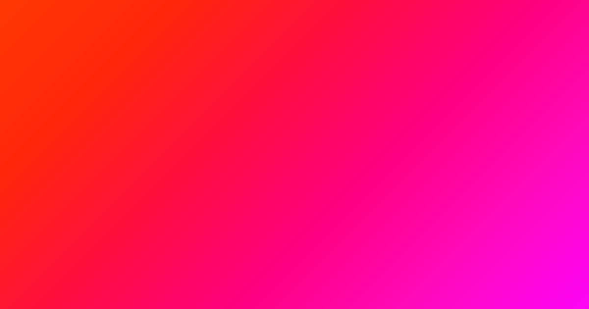 Neon analogous pink to red color palette