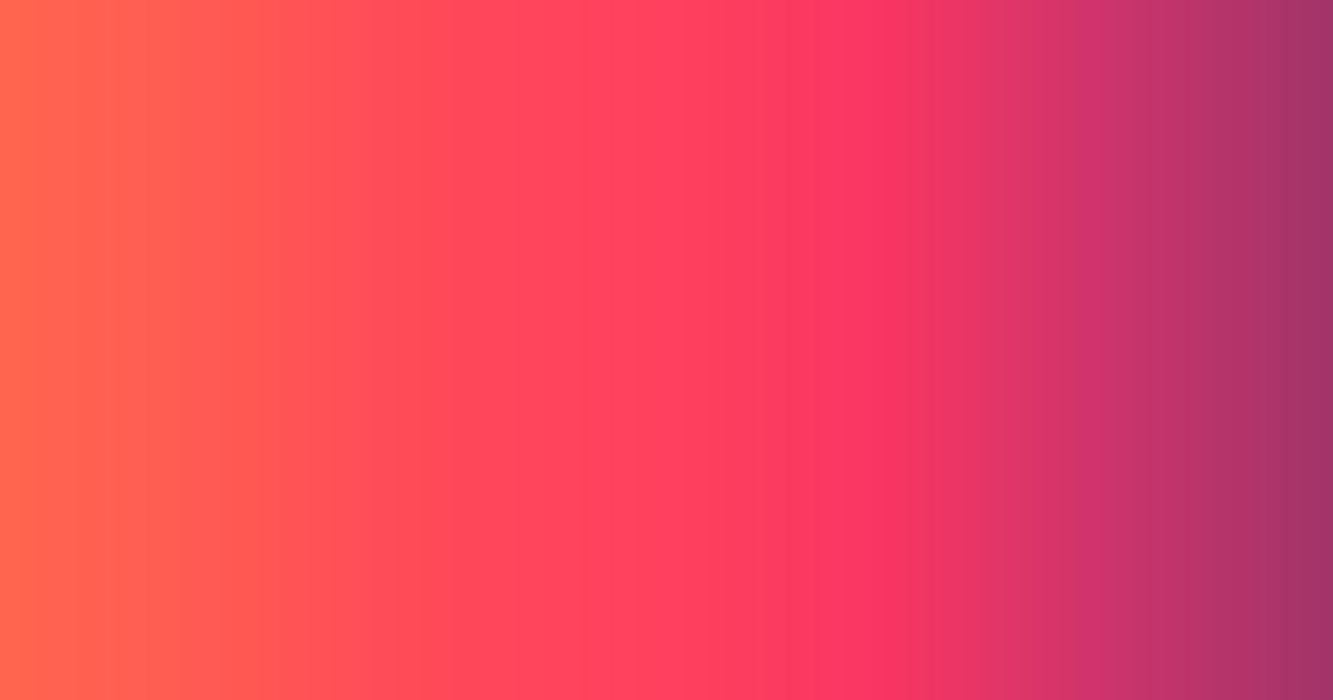 Farbpalette Analoges Rot bis Magenta in Neon