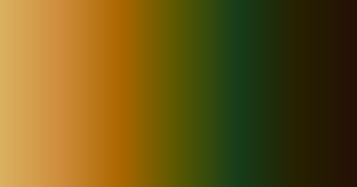Caramelo, verde-escuro e marrom: paleta de cores