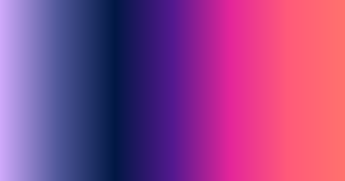 Vivid lavender, navy, purple and salmon color palette