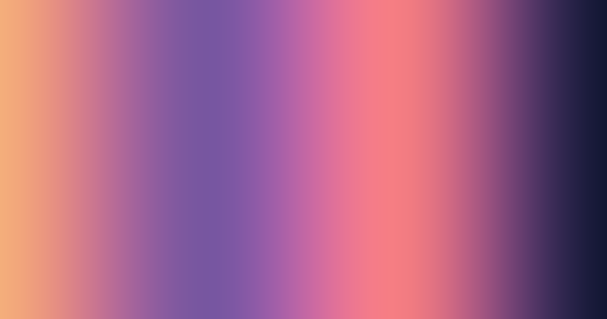 Peach, purple, pink and navy color palette
