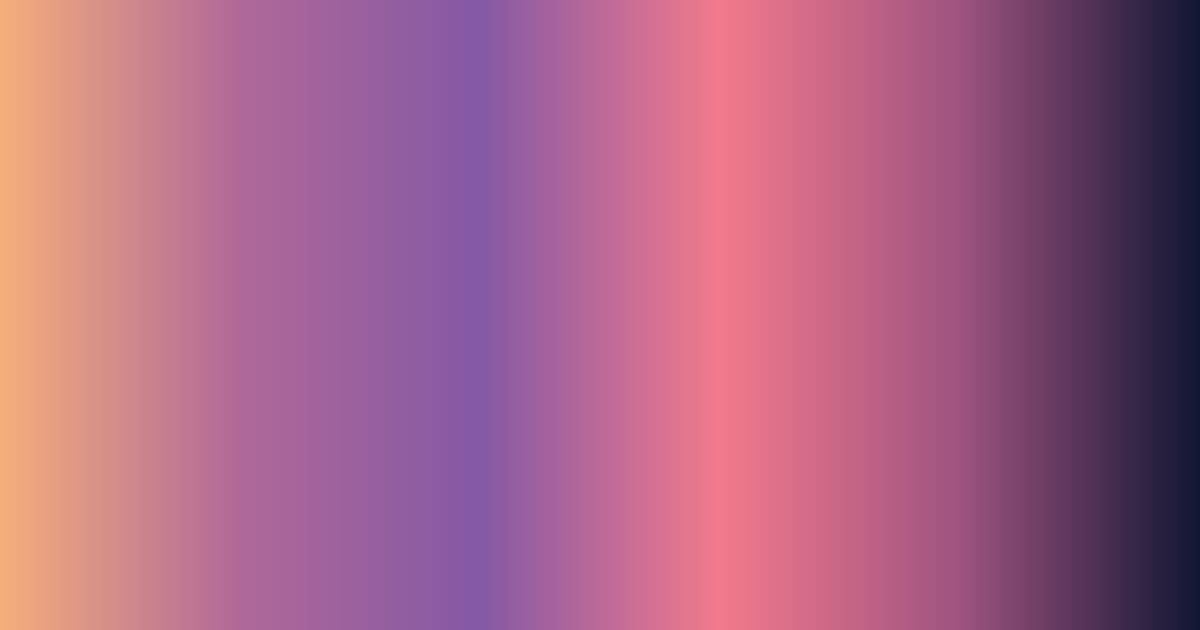 Peach, purple, pink and navy color palette