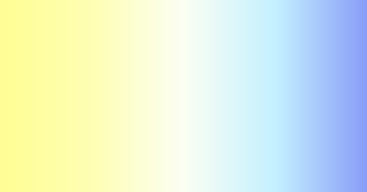 Complementary yellow, white and blue color palette