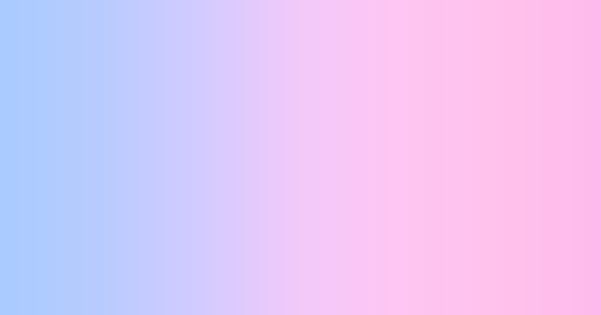 Bleu à rose (analogues) aux tons pastel, palette de couleurs