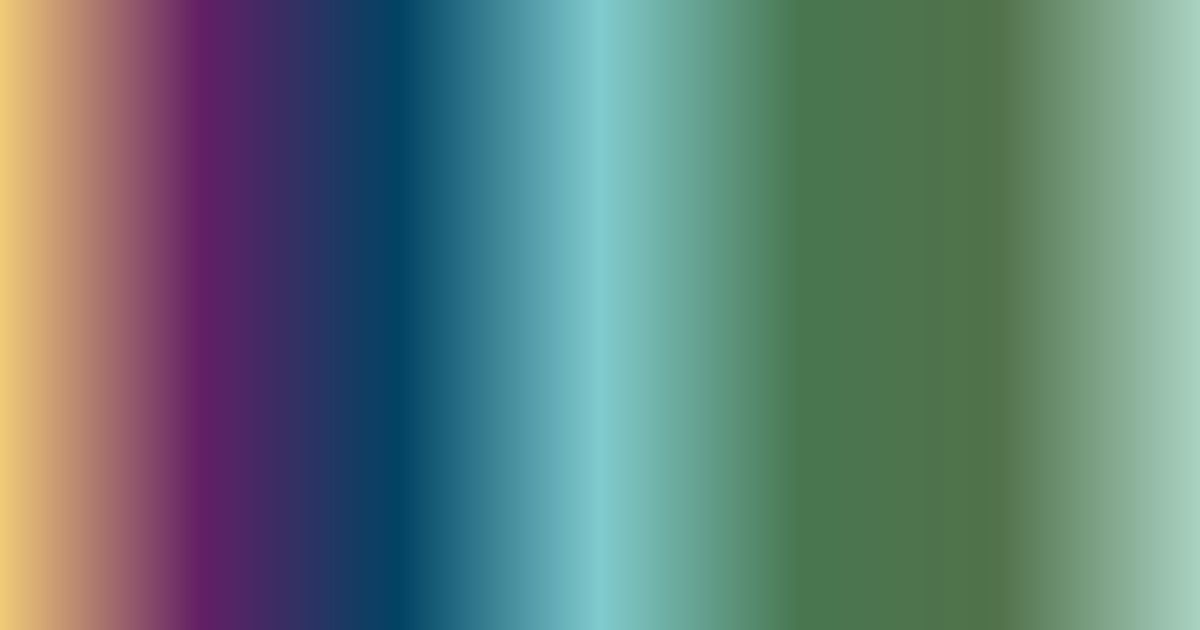 Rainbow from tan to gray color palette