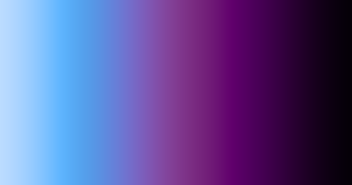 Farbpalette Analoges Hellblau, Violett und Schwarz