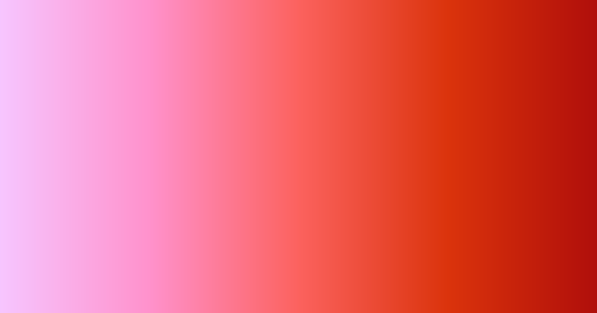 Vivid analogous pink to red color palette