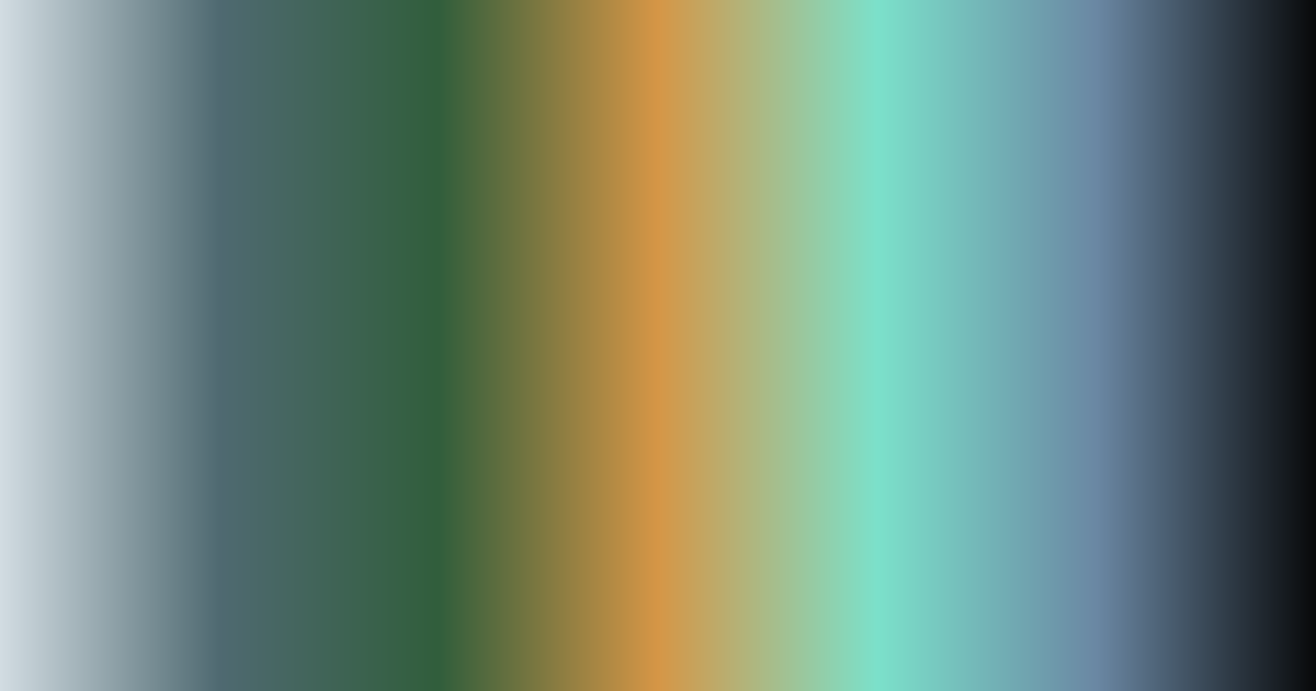 พาเลตต์สีเทา เขียวเข้ม ฟ้าอ่อน และดำ