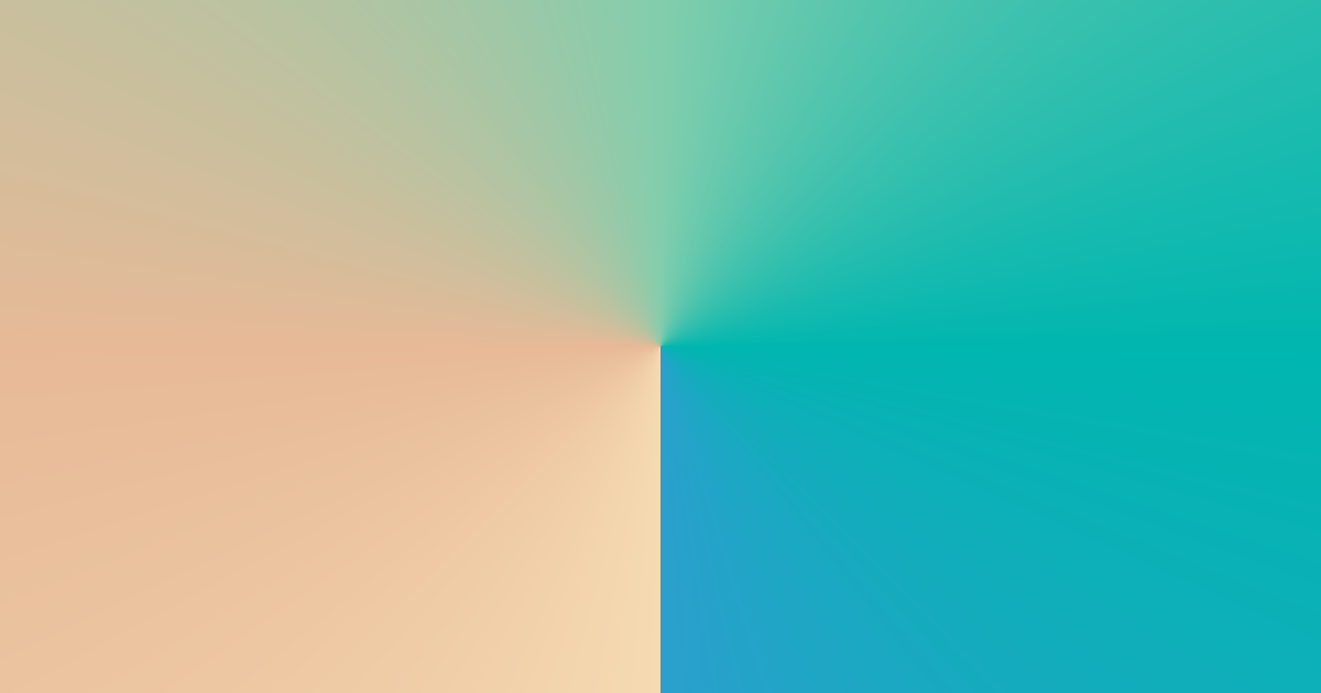 Farbpalette Dreifarbiges Beige, Türkis und Blau in Pastell