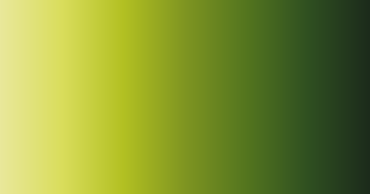 Amarelo para verde-escuro (análogos): paleta de cores