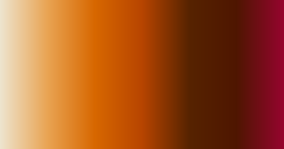 Beige, naranja, marrón y rojo en tonos cálidos: paleta de colores