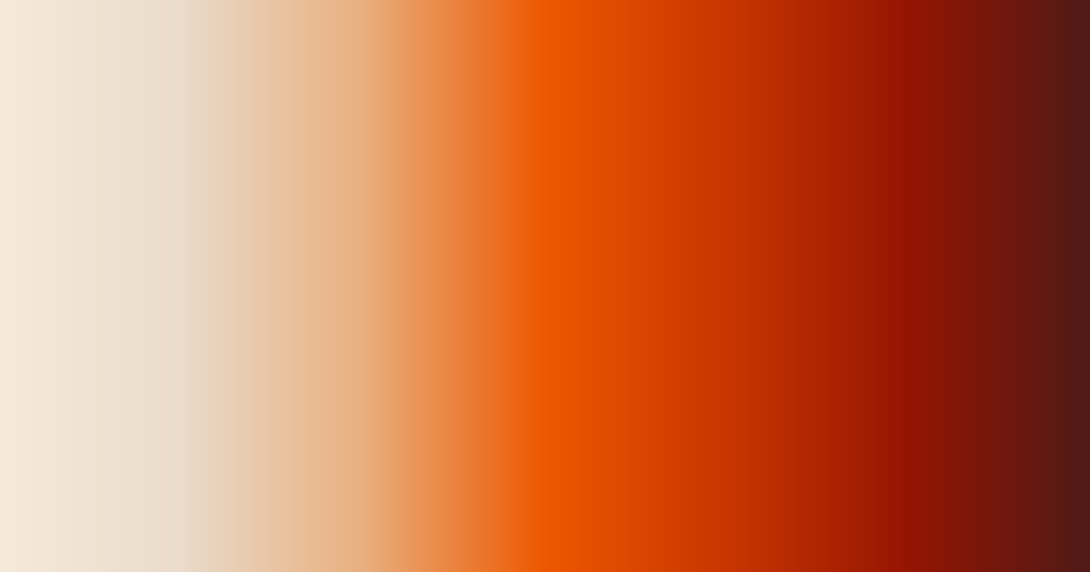 Off-white, orange and maroon color palette