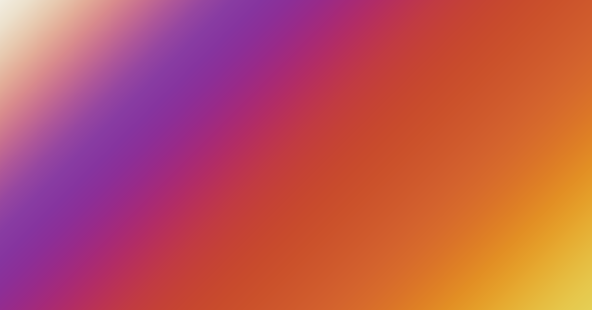 White, purple, orange and yellow color palette