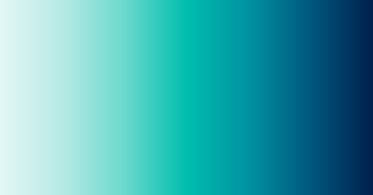 Analogous light blue, teal and navy color palette
