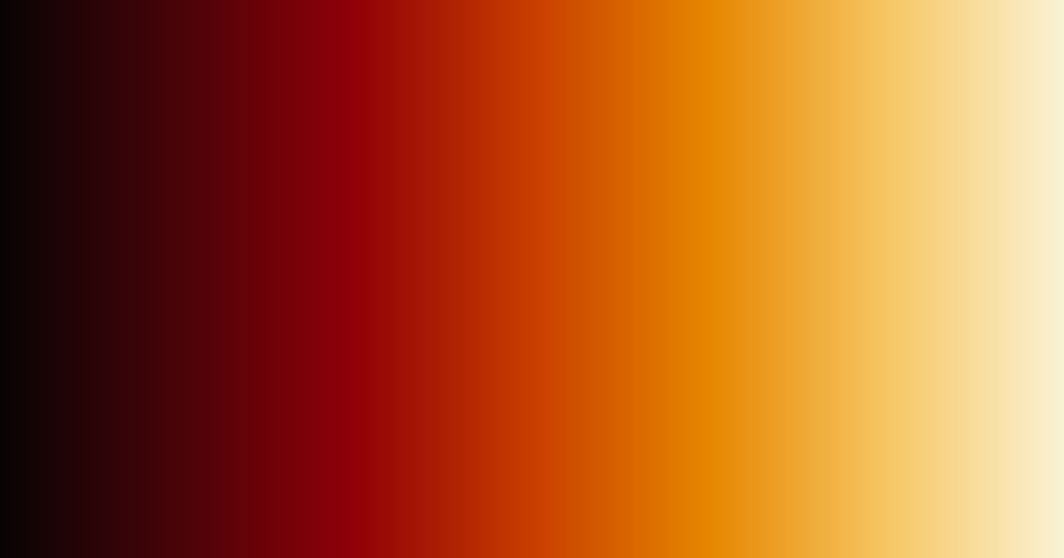 Farbpalette Analoges Schwarz, Rot, Orange und Beige