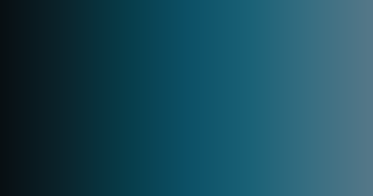 Monochrome black to blue color palette