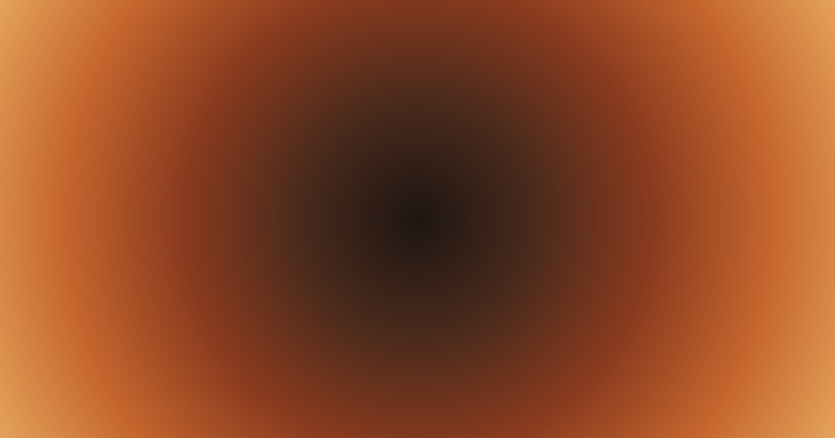 Palet warna Hitam, cokelat, dan oranye (analog)