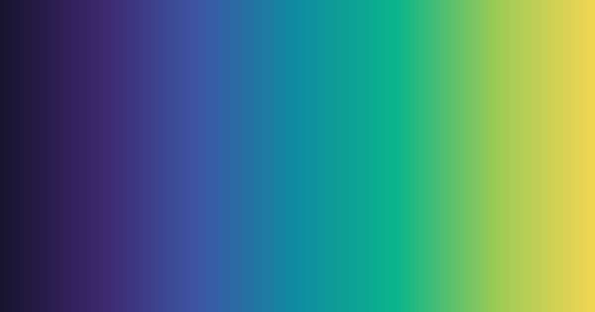 Navy, purple, teal and yellow color palette