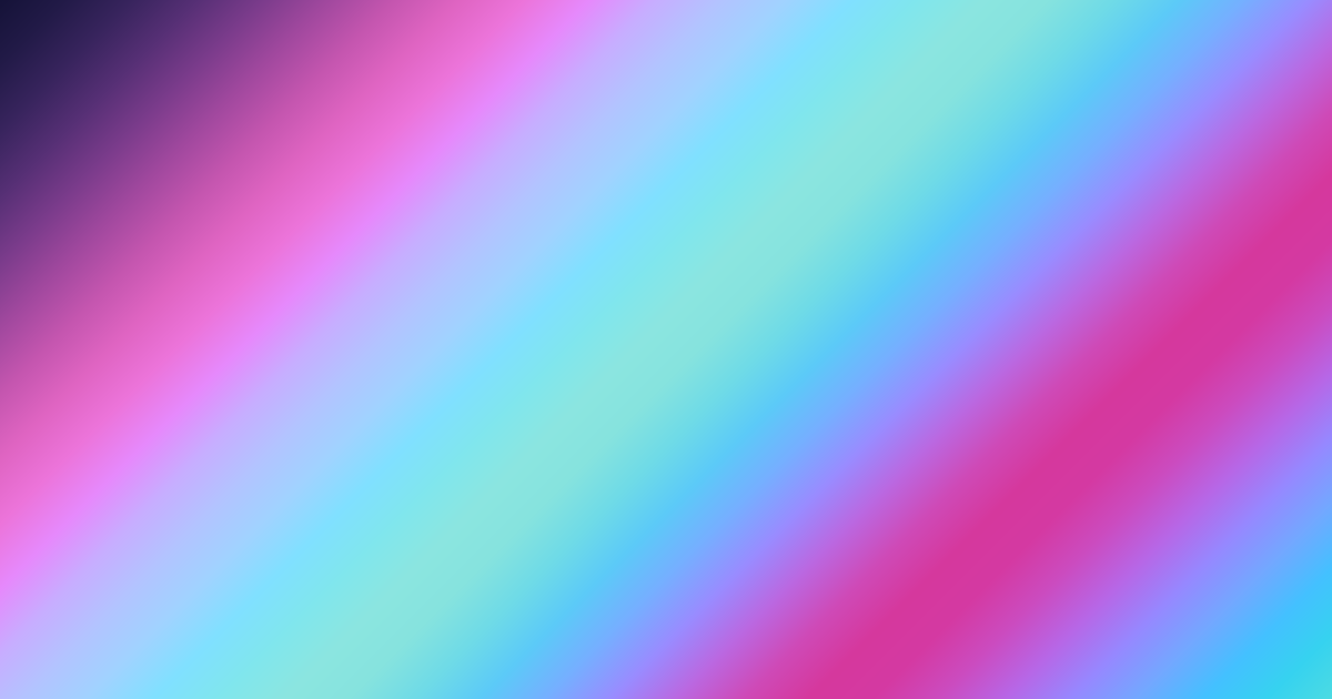 Vivid purple, pink and light blue color palette
