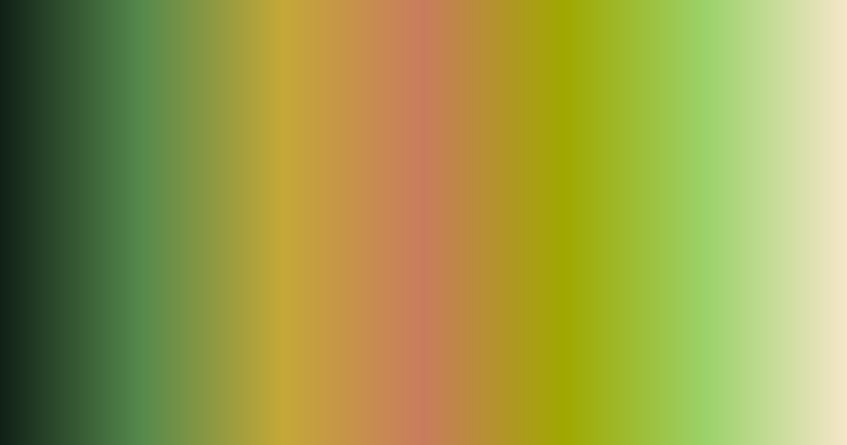 Dark green, olive, green and beige color palette