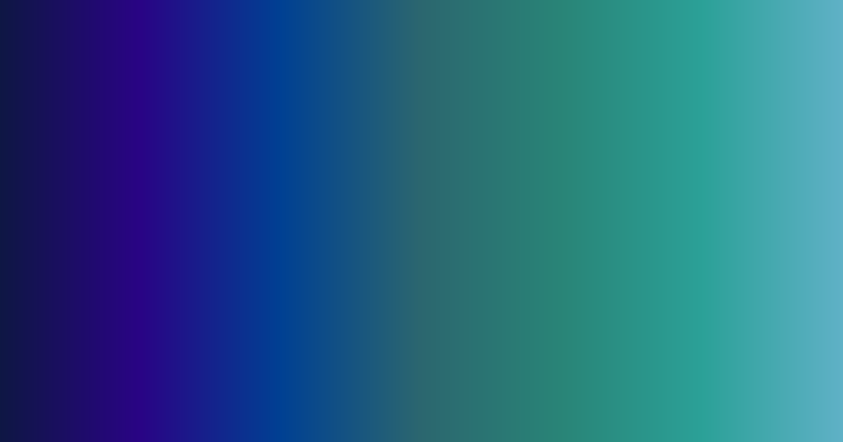 Cool navy, blue, teal and light blue color palette