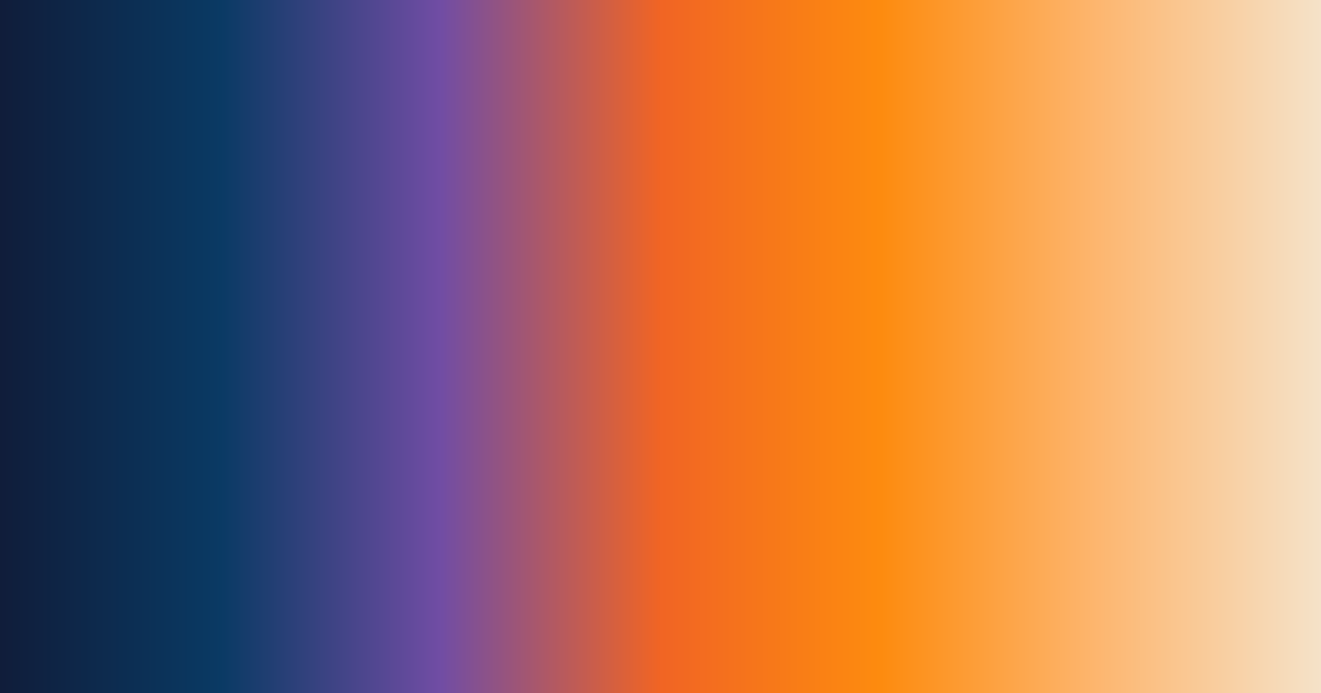 Azul marino, morado, naranja y beige: paleta de colores