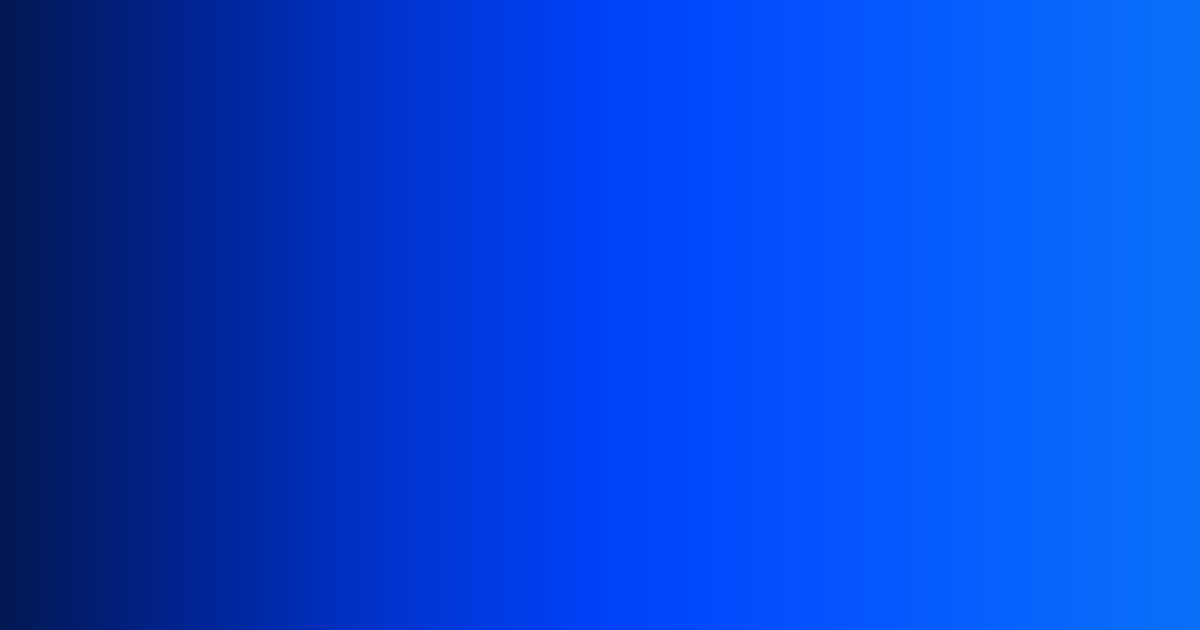 Vivid monochrome navy to blue color palette