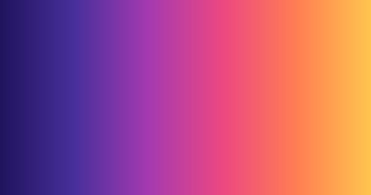 Vivid navy, purple, pink and orange color palette