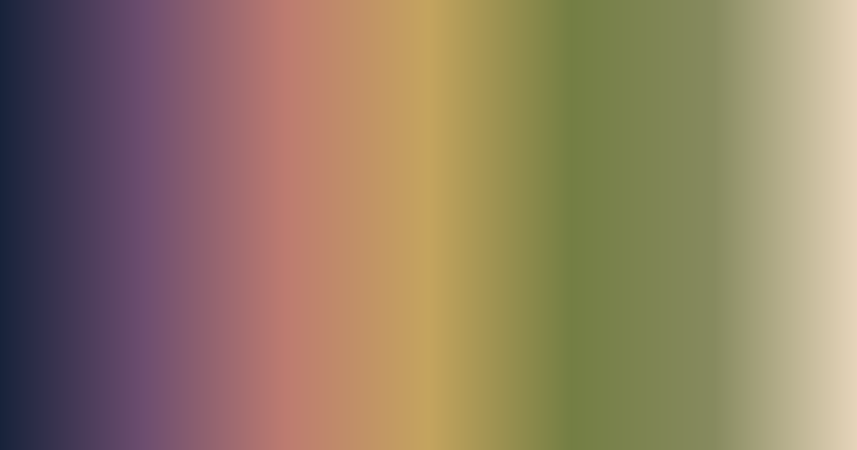 พาเลตต์สีกรมท่า น้ำตาลอ่อน เขียวมะกอก และเบจ