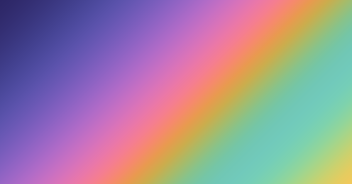 Azul marino, morado, verde azulado y amarillo: paleta de colores