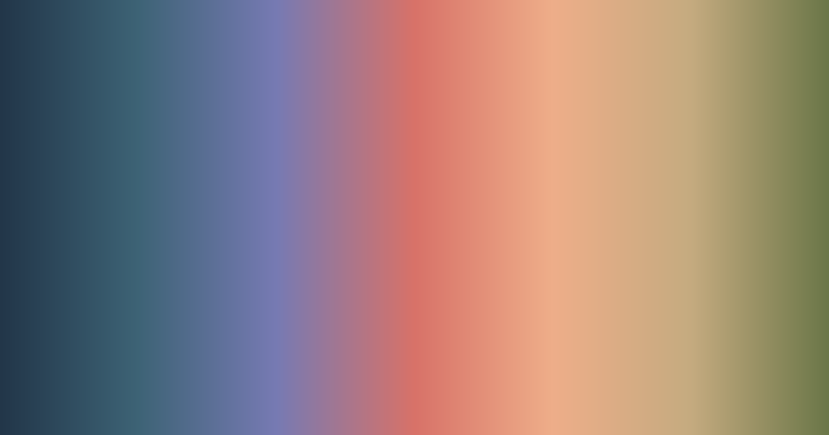 พาเลตต์สีกรมท่า ม่วง พีช และเขียวมะกอก