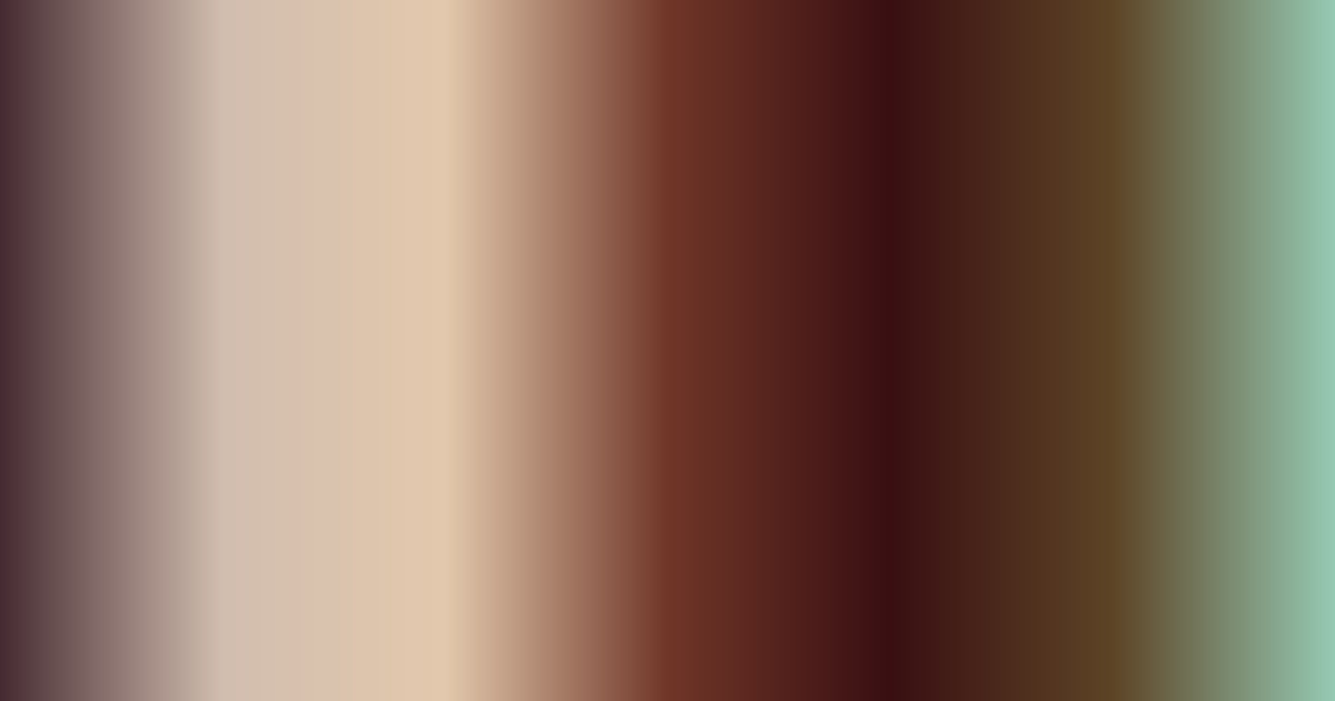 พาเลตต์สีม่วงเข้ม เทา น้ำตาล และเขียวหัวเป็ด