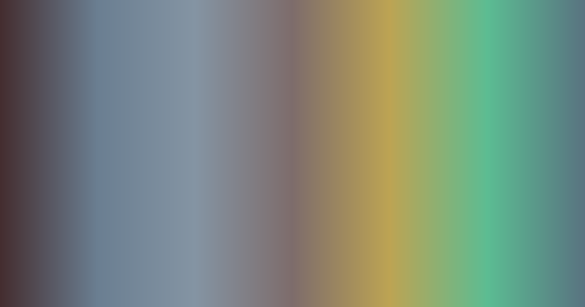 Gray, gray blue, brown and teal color palette