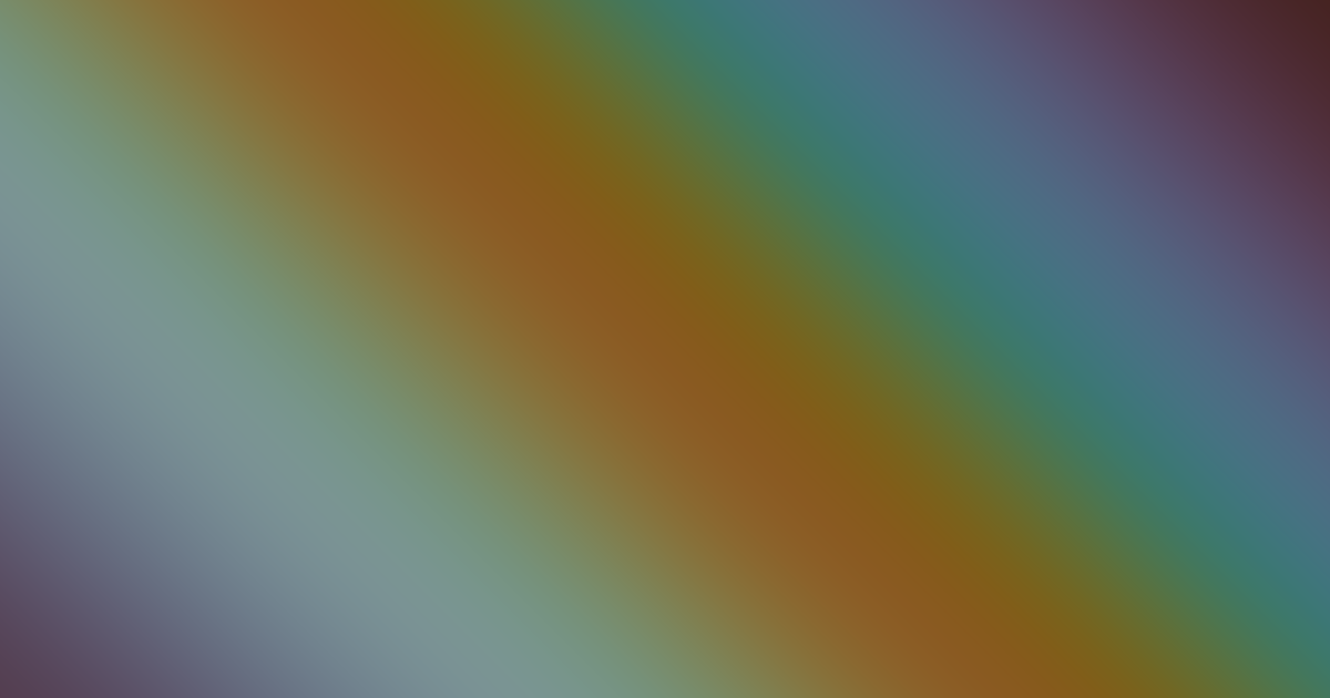 Muted rainbow from gray to brown color palette