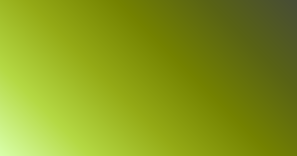 Analogous olive to light green color palette