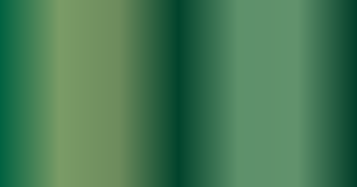 Monochrome green to dark green color palette