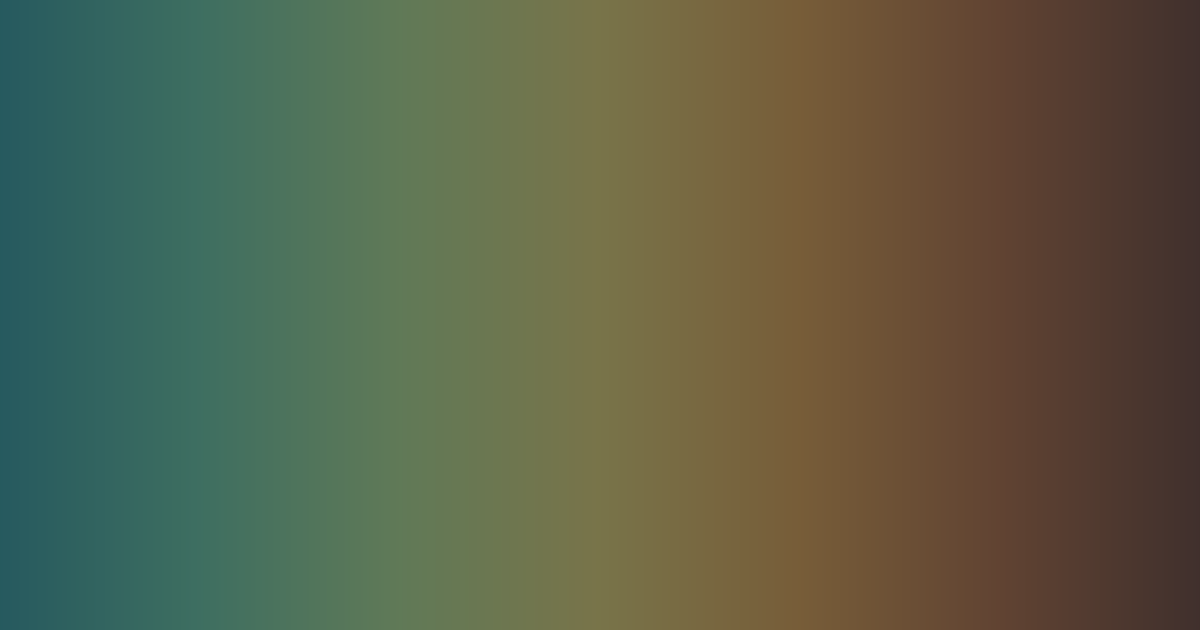 Teal, gray and brown color palette