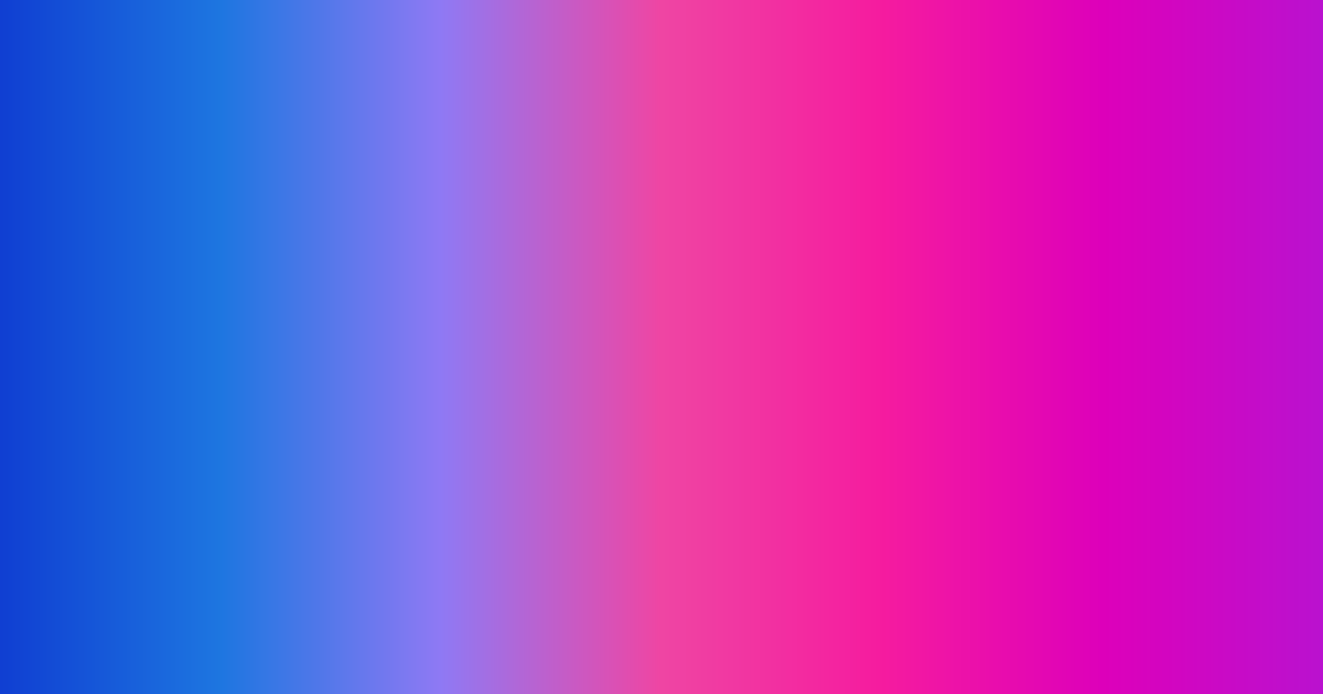 Vivid tritone blue, purple and pink color palette