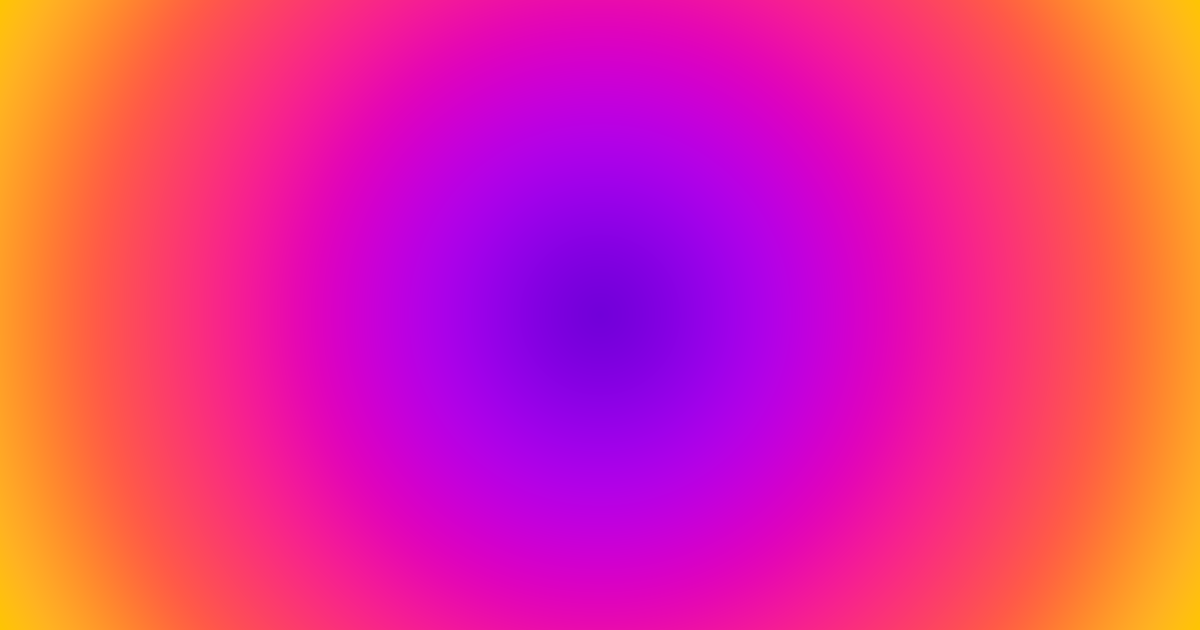 Neon tritone purple, pink and orange color palette