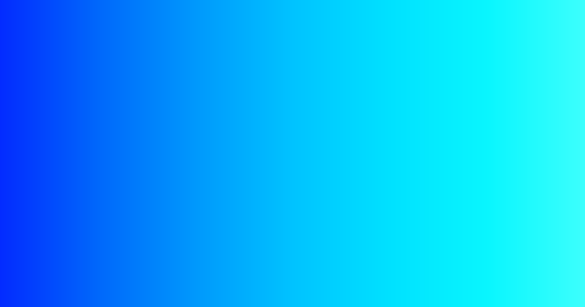 De azul a cian (análogos) en tonos vivos: paleta de colores