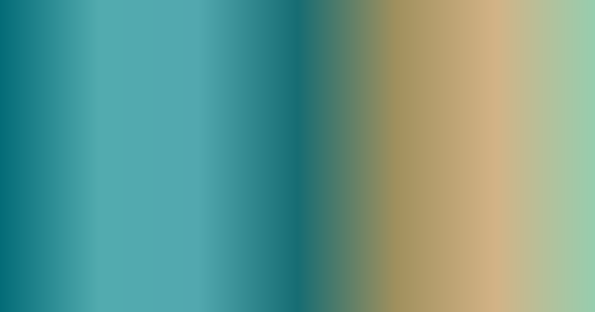 Verde azulado, verde y tostado (tritono): paleta de colores