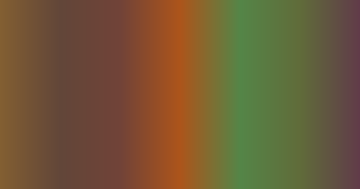 Brown and green color palette