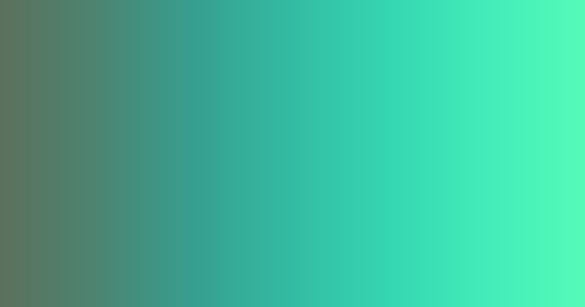 Monochrome gray to teal color palette