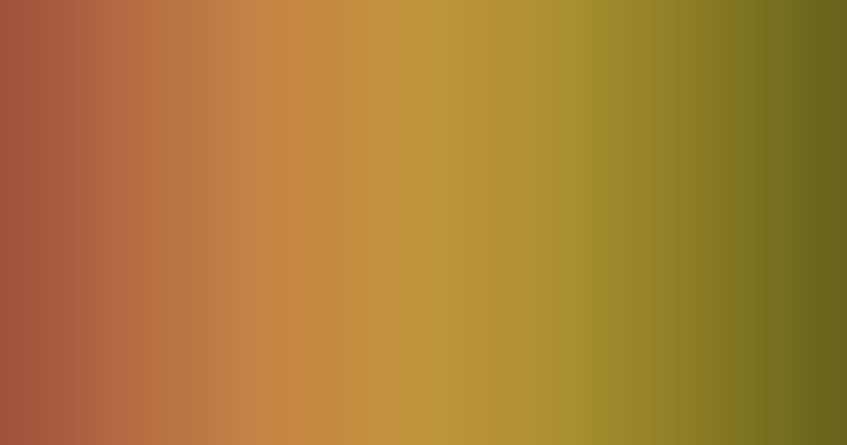 Palet warna Cokelat, cokelat muda, dan hijau zaitun (analog) cerah