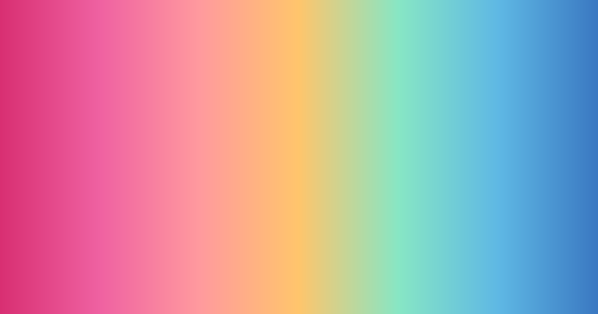 Rosa, pêssego, azul-claro e azul em tons vivos: paleta de cores