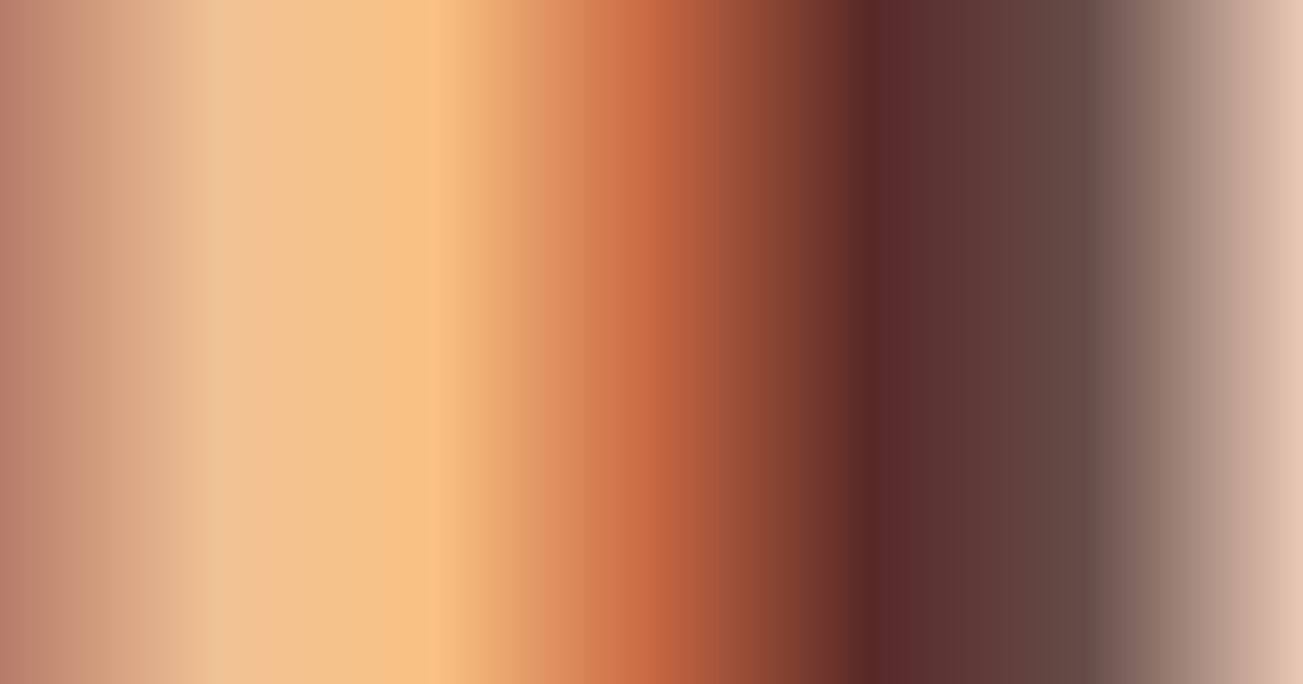 Analogous brown, peach and pink color palette