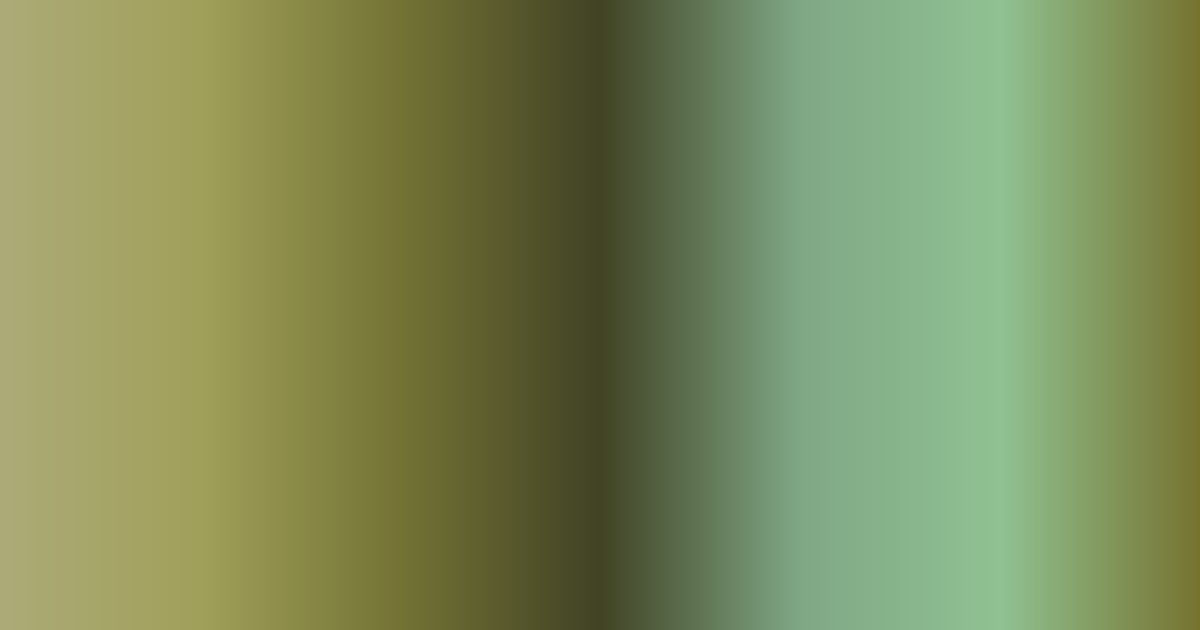 Farbpalette Analoges Gelbbraun, Olivgrün, Grau und Grün